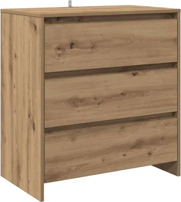 Obrázek produktu pro vidaXL Artisan dubový příborník 70x41x75 cm materiál na bázi dřeva