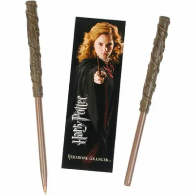 Immagine prodotto di Harry Potter biro: bacchetta di Hermione con segnalibro