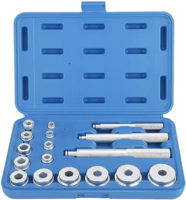 Produktbild von 17-teiliges Aluminium-Radlager-Einpresswerkzeug-Set mit Dichtungsbuchsen und Koffer