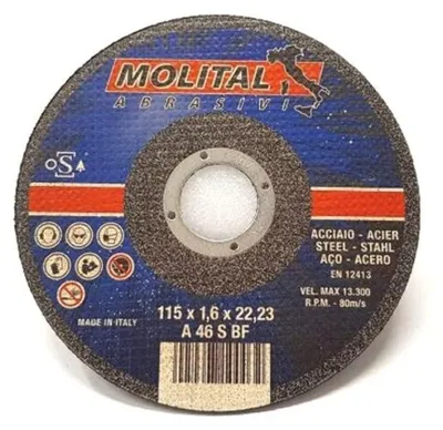 Image de Disque de coupe pour fer fin MOLITAL Ø 125 x 1,6 mm