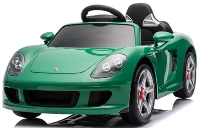 Produktbild von Elektro Kinderfahrzeug Porsche Carrera GT Kinderauto Elektroauto Akku MP3 Fernbedienung grün Sun Baby
