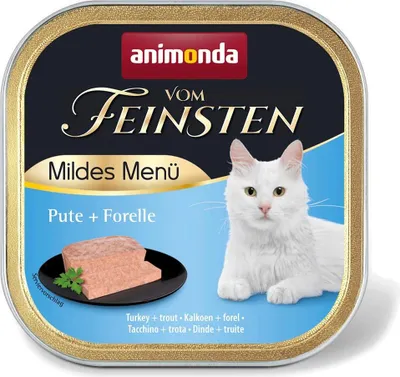 Obrázek produktu pro animonda Vom Feinsten 83051, Dospělý jedinec, Jakékoli plemeno, Turecko, 100 g, Bez obilovin, Bez sóji