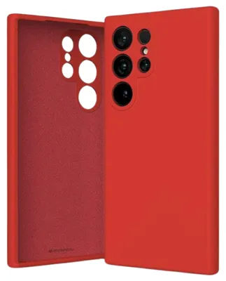 Productafbeelding van Mercury Silikon Hoesje Sam S24 Ultra S928, Rood/Editie