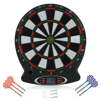 Produktbild von 1pc Professional Elektronische Hängende Dartscheibe LCD Scoring Anzeige Dart Spiel Mit 6 stücke Darts