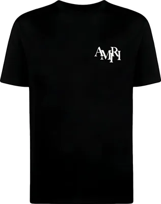 Produktbild von Amiri Logo Print T-Shirt Schwarz Herren