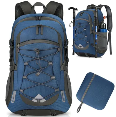 Image de Sac à dos de randonnée - 40 litres - Imperméable - Pliable