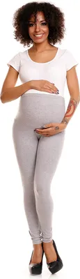 Obrázok produktu pre PeeKaBoo Dámske tehotenské legíny Vrulgos šedá L/XL