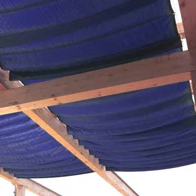 Produktbild von Windhager Sonnensegel mit Seilspanntechnik, UV-stabil, witterungsbeständig, seitlich verschiebbar, lichtdurchlässiges Polyester-Gewebe