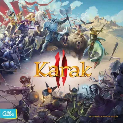 Productafbeelding van KOSMOS Karak 2: Familie spel, vanaf 10 jaar, voor 2-5 spelers. Fantasie, avontuur, bordspel