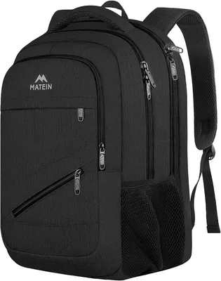 Produktbild von Laptoprucksack 17 Zoll, wasserdicht, Diebstahlsicherung, 7 Fächer, für Arbeit