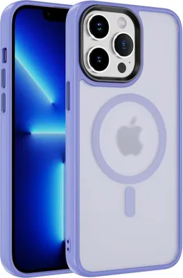 Produktbild von Handyhülle Magsafe für Apple iPhone 15 Pro Handyhülle Bumper Case Magnet Cover – Farbe: Helles Violett