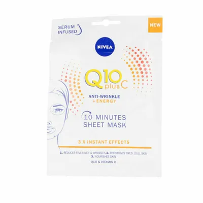 Obrázek produktu pro Nivea Q10+Vitamin C Energizující pleťová maska proti vráskám