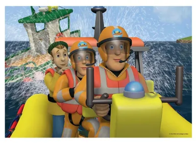Produktbild von Puzzle | Feuerwehrmann Sam | 35 Teile | Jumbo Spiele | Legespiel Wir kommen zu Hilfe