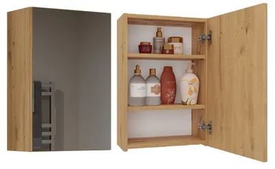 Produktbild von Spiegelschrank Bad Peter Artisan-Eiche mit 1 Tür