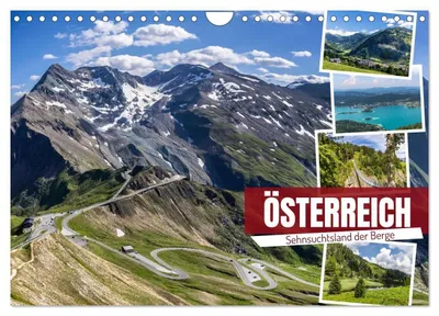Produktbild von Österreich - Sehnsuchtsland der Berge (Wandkalender 2027 DIN A4 quer), CALVENDO Monatskalender