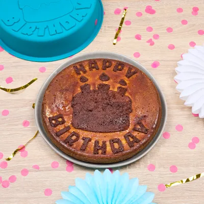 Image de Moule en Silicone - LILY COOK - Fantaisie Anniversaire - Violet