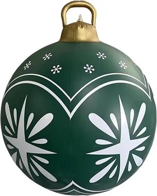 Produktbild von Große Weihnachtskugel 60cm aufblasbar für Garten und Terrasse