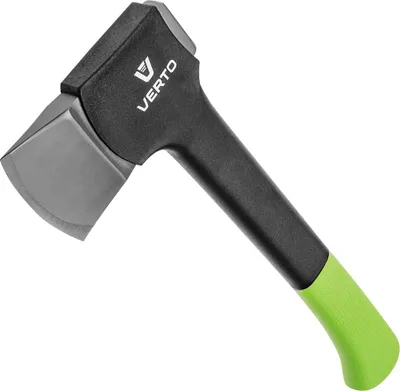 Produktbild von VERTO Profi Axt 620 g Kopfplatte: 410 g Länge: 365 mm (14'') Fiberglasstiel Universalaxt Holzaxt Spaltbeil Spaltaxt Zur präzisen Bearbeitung von Holz