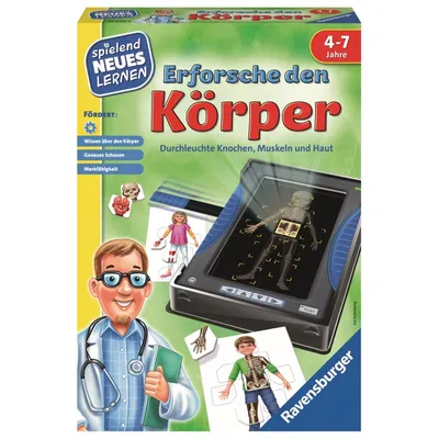 Produktbild von Erforsche den Körper Ravensburger 25048