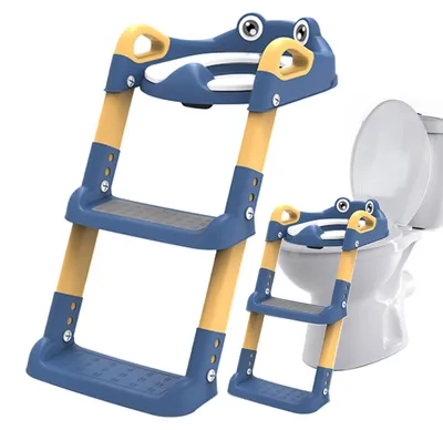 Image de Siège de toilette réglable avec marchepied pour enfants