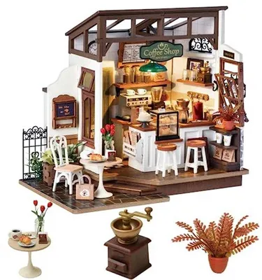 Produktbild von Miniatur-Bausatz für Erwachsene - Modellbau - DIY Café
