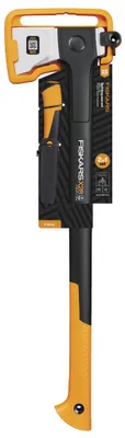 Immagine prodotto di Fiskars Set Ascia da spacco (M) X28 + Hardware Coltello universale, arancione FISKARS 1075434