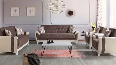 Produktbild von Sofagarnitur 3+2+1+1 Sitzer Textil Sofa Sessel JVmoebel