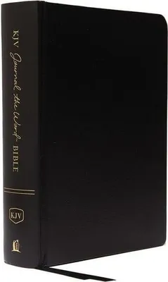 Produktbild von KJV, Journal the Word Bible, Hardcover, Black, Red Letter Edition, Comfort Print