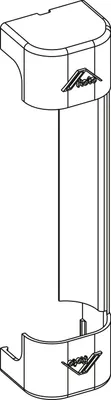 Produktbild von ROTO NX Abdeckkappe Axerlager P verstellbar PVC R07.2 weiß