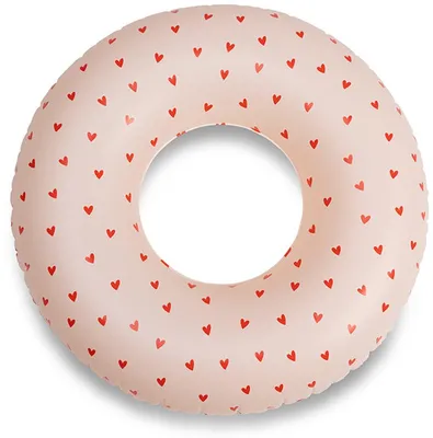 Image de Swim Essentials - Bouée de natation 65 cm rose à cœurs | Bouée de natation