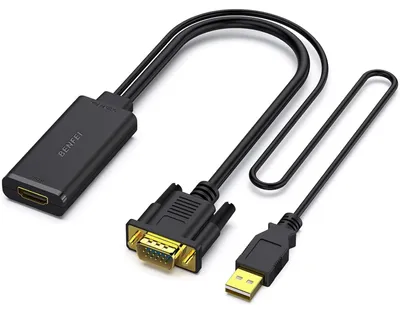 Immagine prodotto di BENFEI cavo adattatore VGA a HDMI con convertitore audio 1080p
