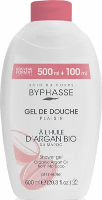 Produktbild von Duschgel Byphasse Plaisir Arganöl 600 ml