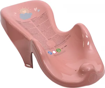 Obrázek produktu pro TEGA BABY Lehátko do vany protiskluzové Meteo - old rose