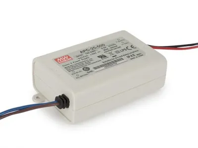 Immagine prodotto di Driver LED Mean Well - CORRENTE COSTANTE - 1 USCITA - 500 mA - 25 W