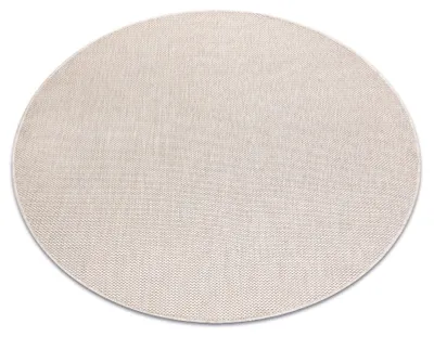 Obrázek produktu pro Koberec SISAL SION kruh A5165A Melanž ploché tkaní ecru / krém béžový kruh PRŮMĚR 150 cm