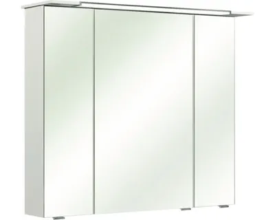 Obrázek produktu pro Zrcadlová skříňka s osvětlením Pelipal Quickset 80 x 16 x 71 cm bílá vysoce lesklá
