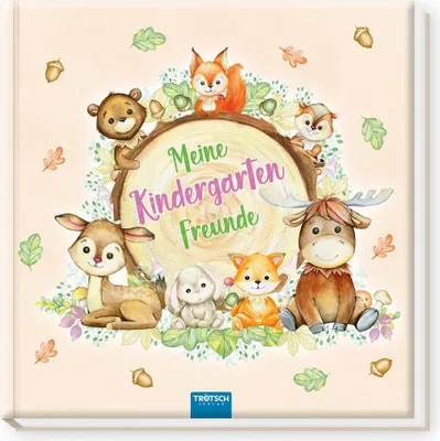 Produktbild von Trötsch Eintragalbum Meine Kindergartenfreunde Waldfreunde