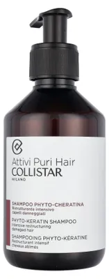 Produktbild von Collistar Phyto-Cheratina, 250 ml, Shampoo, Nicht-professionell, Unisex, Sprödes Haar, beschädigtes Haar, Alle Farben