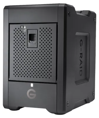 Obrázek produktu pro SanDisk G-RAID SHUTTLE 4, 104 TB, HDD, 7,76 kg, Desktop, Černá