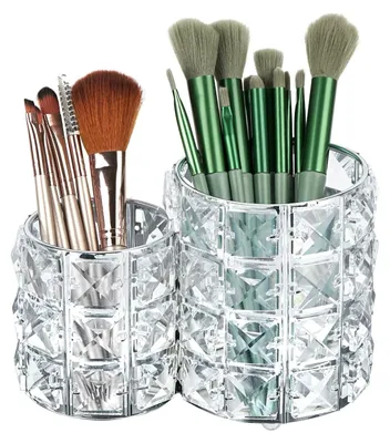 Produktbild von Kristall Make-up Pinselhalter - Organizer für Kosmetik