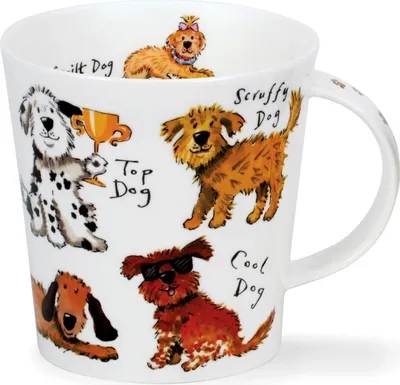 Produktbild von DUNOON Becher Cairngorm A Dog's Life 480 ml Fine Bone China Porzellan 11cm Tasse