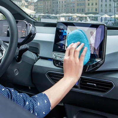 Imagen del producto de COM-FOUR® 8 esponjas de microfibra para automóviles: cuidado superior para su automóvil con una esponja de lavado de alta absorción. Lavado de automóviles con una esponja de pulido reutilizable