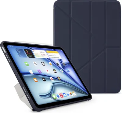 Produktbild von Pipetto Origami No1 Original Hülle iPad Air 11 (M2/M3) & Air 10.9 – Verlängert Akkulaufzeit – 5-in-1 Standpositionen – Kompatibel mit Apple Pencil