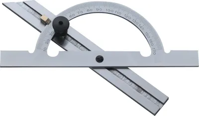 Produktbild von Winkelmesser Gradbogen-D.200mm Schienen-L.400mm PROMAT