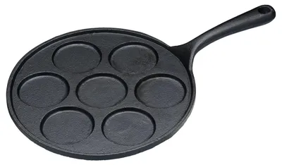 Image de Poêle à omelette Kitchencraft Kcblinis, diamètre max. 22 cm, fonte/aluminium moulé, compatible avec les plaques à induction, revêtement antiadhésif