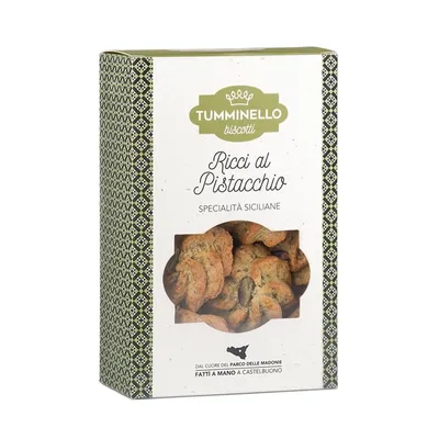 Produktbild von Ricci Mandelteigkekse mit Pistazie 220 gr Biscotti Tumminello