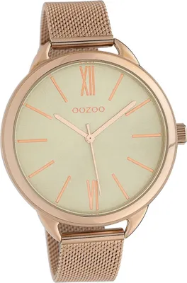 Image de Oozoo métal femme montre analogique à quartz bracelet or rose Timepieces D2UOC10136
