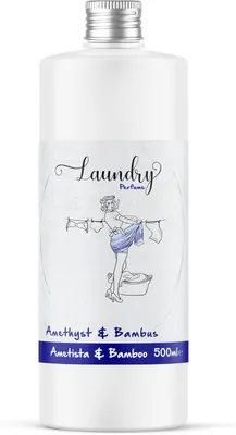Produktbild von Laundry Parfüm für die Waschmaschine, Duft für die Wäsche, 500 ml, Ametista & Bamboo