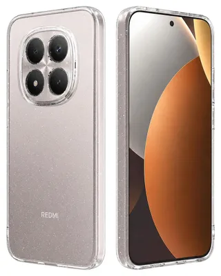 Produktbild von Techsuit – SparkleSkin-Serie transparente Schutzhülle für Xiaomi Redmi Note 15 Pro 5G – transparent