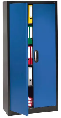Produktbild von CP Stahlschrank C 2000 Acurado 9260-000 S11603 anthrazit, enzianblau 4 Fachböden 93,0 x 40,0 x 195,0 cm, aufgebaut, 1 St.